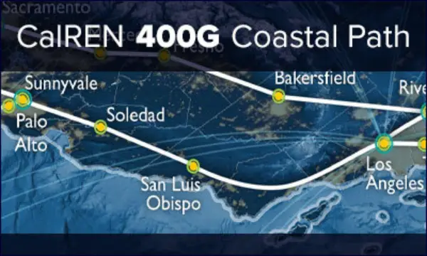 CENIC Extends 400G Capabilities to Coastal Path Between Los Angeles and Sunnyvale